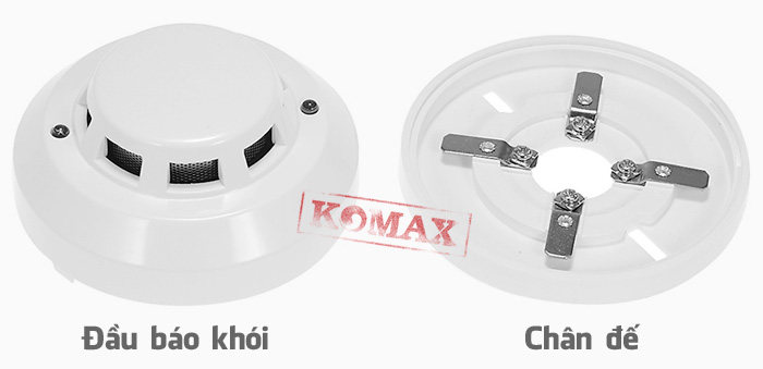 Báo khói quang R-6610 kèm chân đế