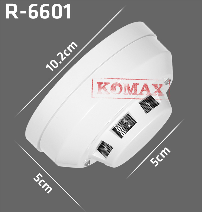 Kích thước báo khói quang có dây R-6601