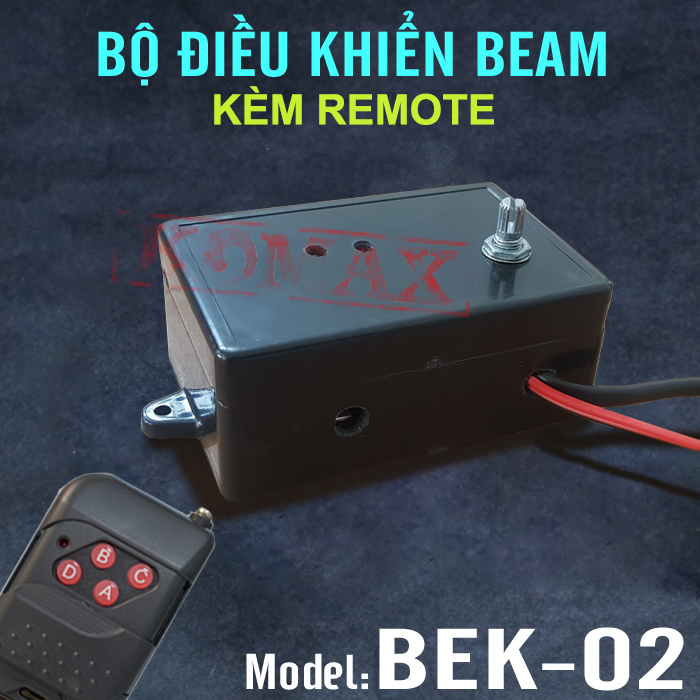 Bộ điều khiển beam chống trộm kèm remote BEK-03R