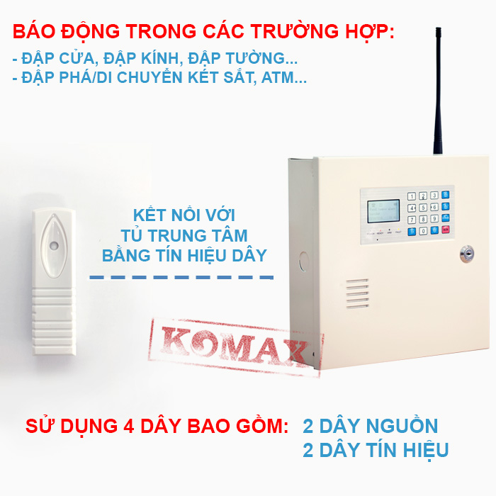 Cảm biến chấn động có dây RV-971A-7