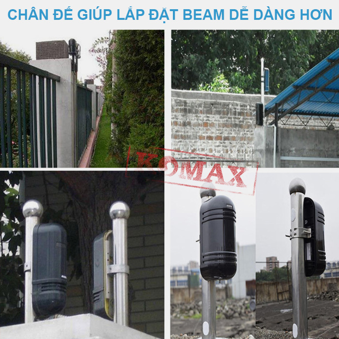 Chân đế innox chữ L 50 cm gắn được cho nhiều loại beam khác nhau