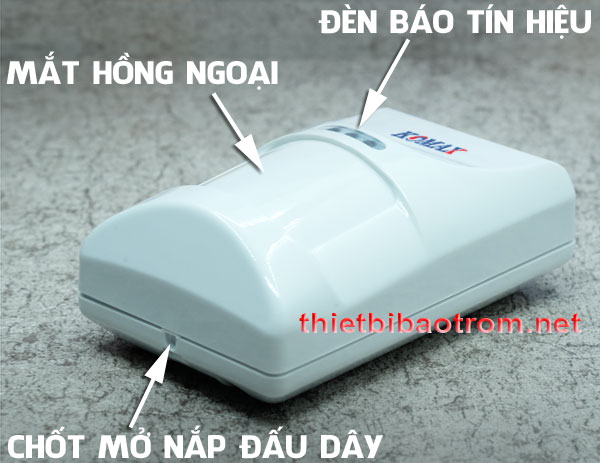 Các thành phần cơ bản của mắt hồng ngoại có dây KM-P500