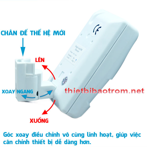 Cách gắn mắt hồng ngoại KM-P500 vào chân đế