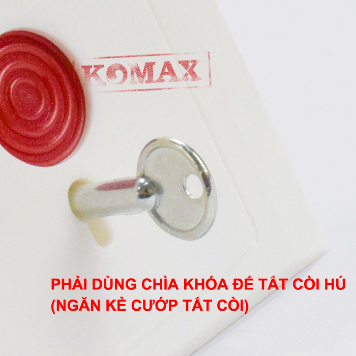 Nút nhấn khẩn có dây KM-R80-3