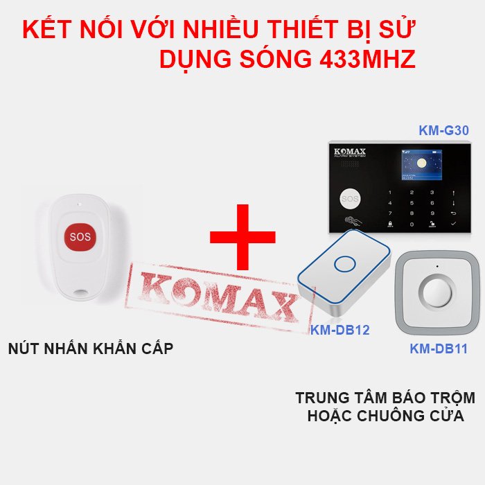 Nút nhấn khẩn không dây SOS-01 -4