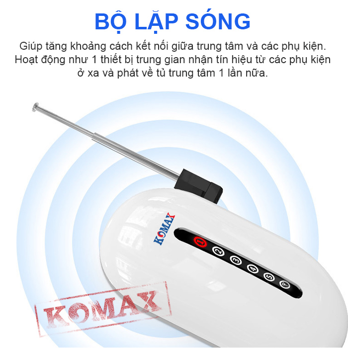 Khoảng cách kết nối của bô lặp tín hiệu KM-Z09 