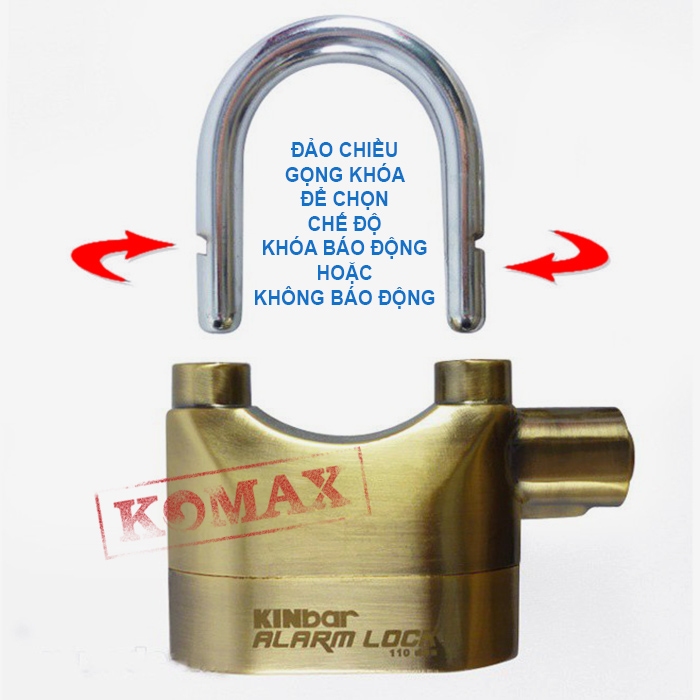 Cách dùng ở khóa chống trộm gia đình Kinbar 101D