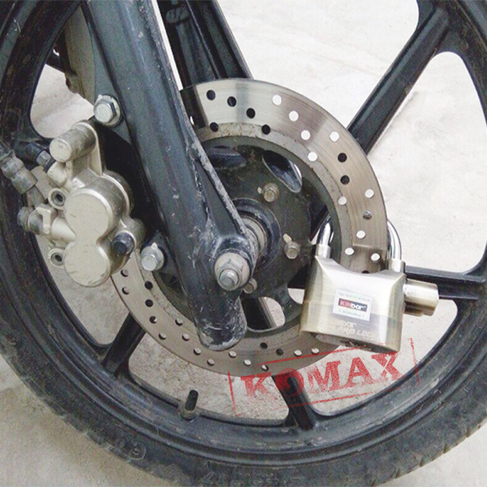 Cách dùng ổ khóa chống trộm kinbar 101D để chống cắp xe máy