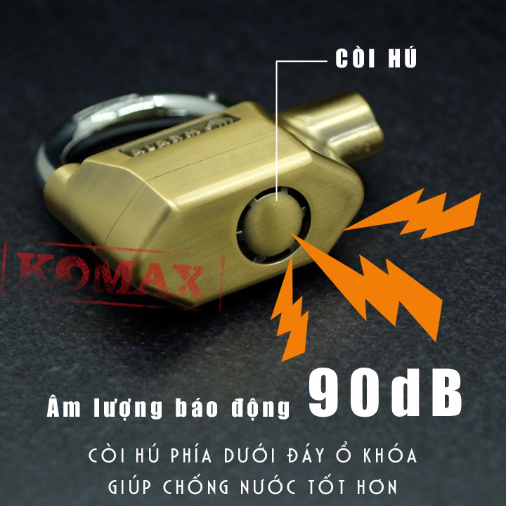 Loa hú báo động của ổ khóa K-8325