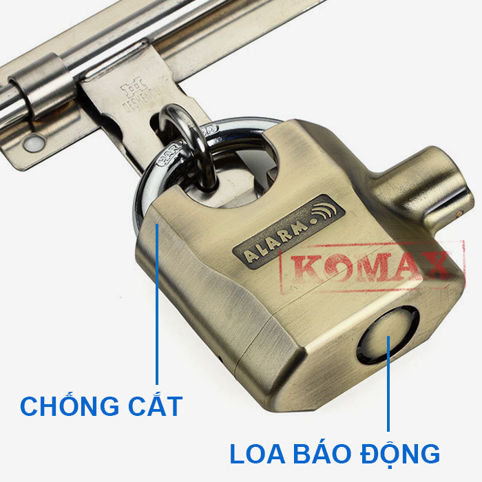 Cách dùng ổ khóa K8325 để khóa cửa