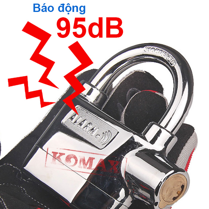 Ồ khóa báo động K-8325i được thiết kế bằng chất liệu chắc chắn