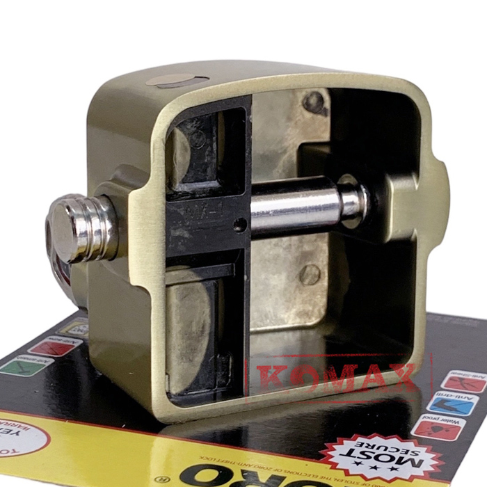 Mặt sau của ổ khóa chống cắt Zoro AL-70