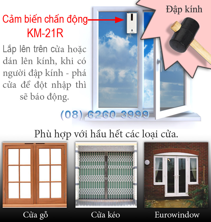 Cảm biến chấn động KM-D21