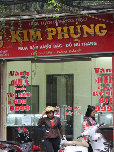 tiem vang Kim Phung