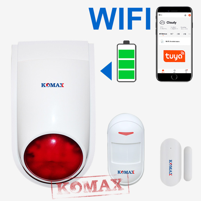 CHỐNG TRỘM WIFI KHÔNG DÂY KM-T80W