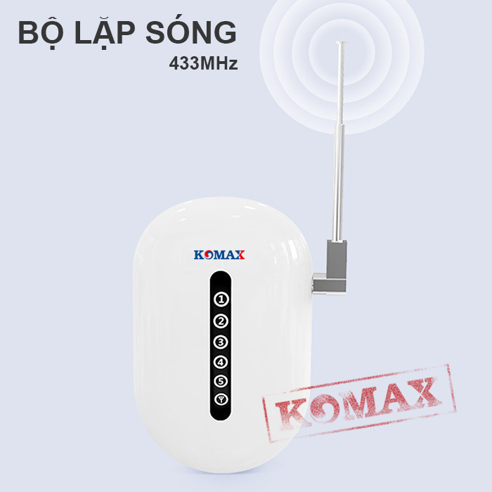 BỘ LẶP TÍN HIỆU KHÔNG DÂY 433 MHZ KM-Z09