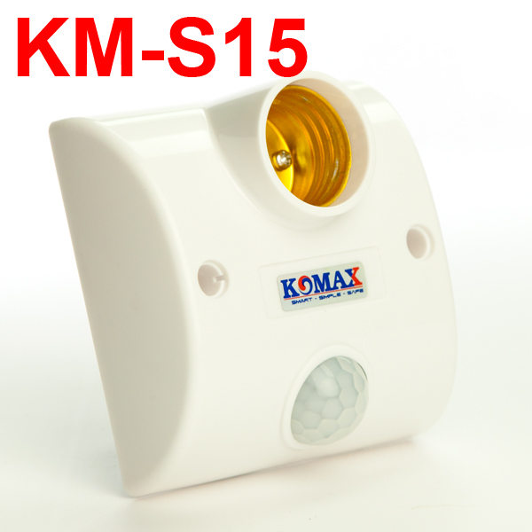 Đui đèn cảm biến chuyển động KM-S15