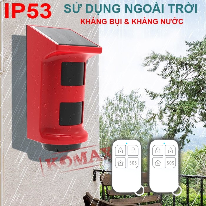 BÁO TRỘM HỒNG NGOẠI NGOÀI TRỜI KM-X30