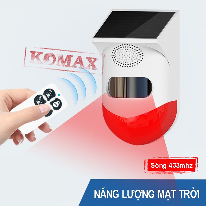 Chống trộm năng lượng mặt trời KM-X20