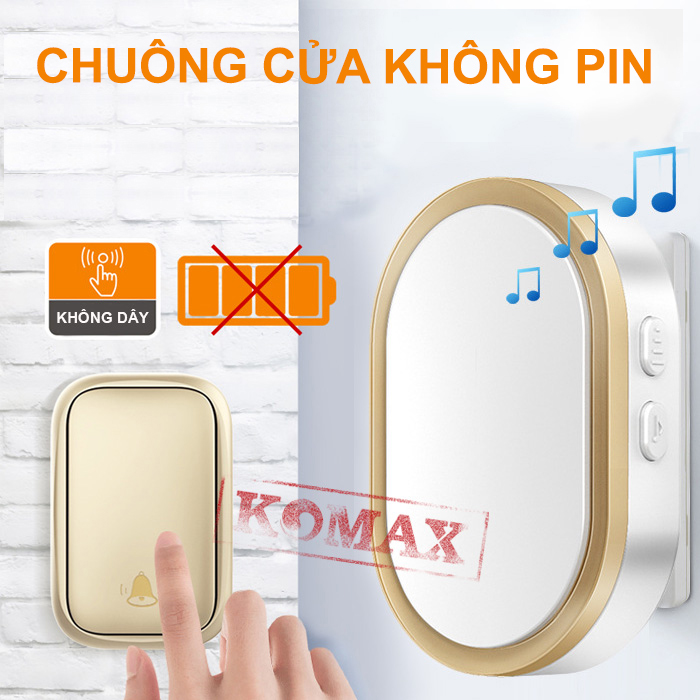 BỘ CHUÔNG CỬA KHÔNG DÂY CAO CẤP DB66