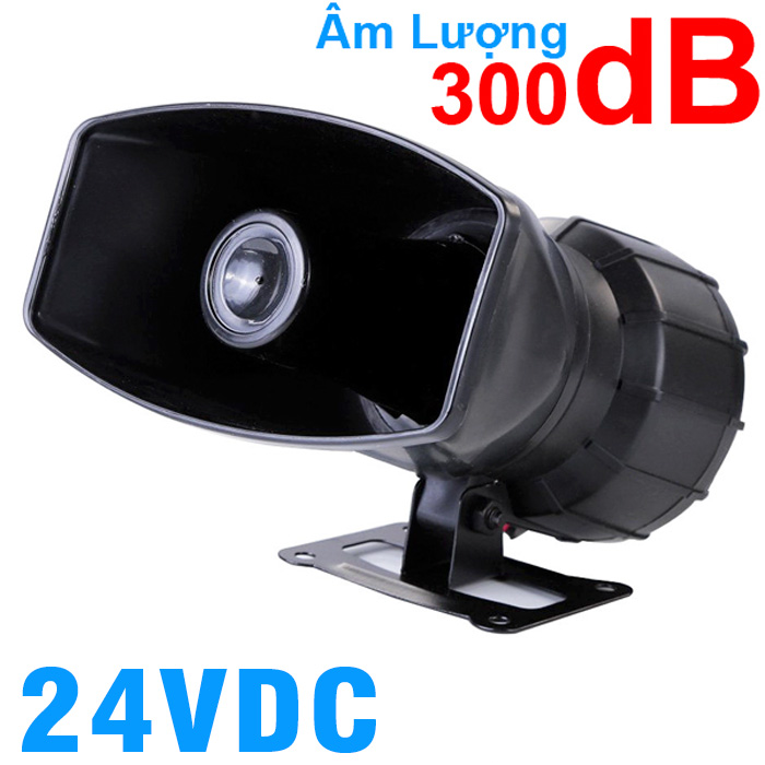 CÒI HỤ ÂM LƯỢNG 300 DB 24V KM-100W-24V