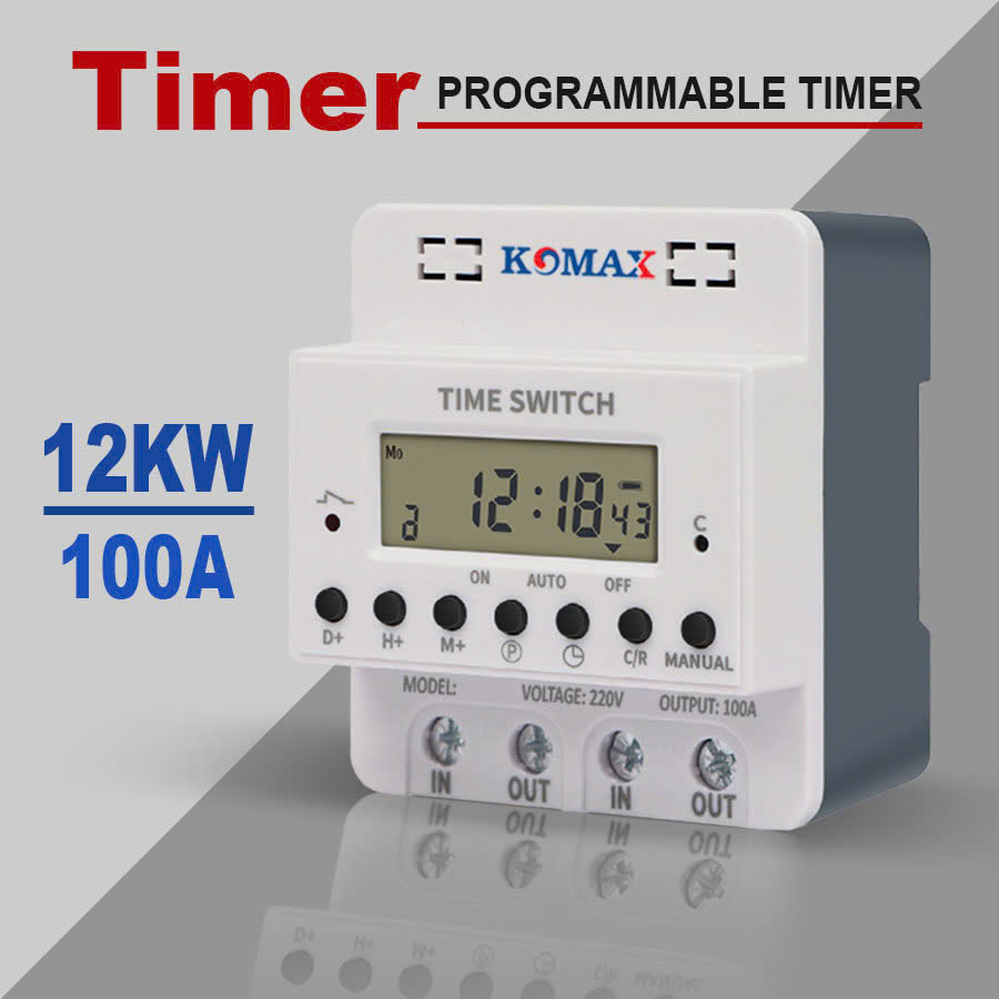 CÔNG TẮC HẸN GIỜ CÔNG SUẤT 100A KM-100A