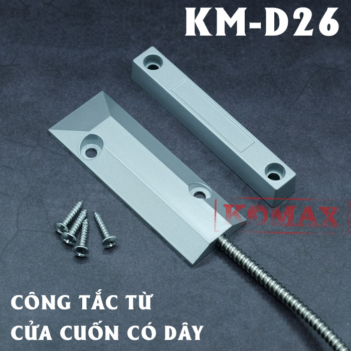 Công tắc từ cửa cuốn có dây KM-D26