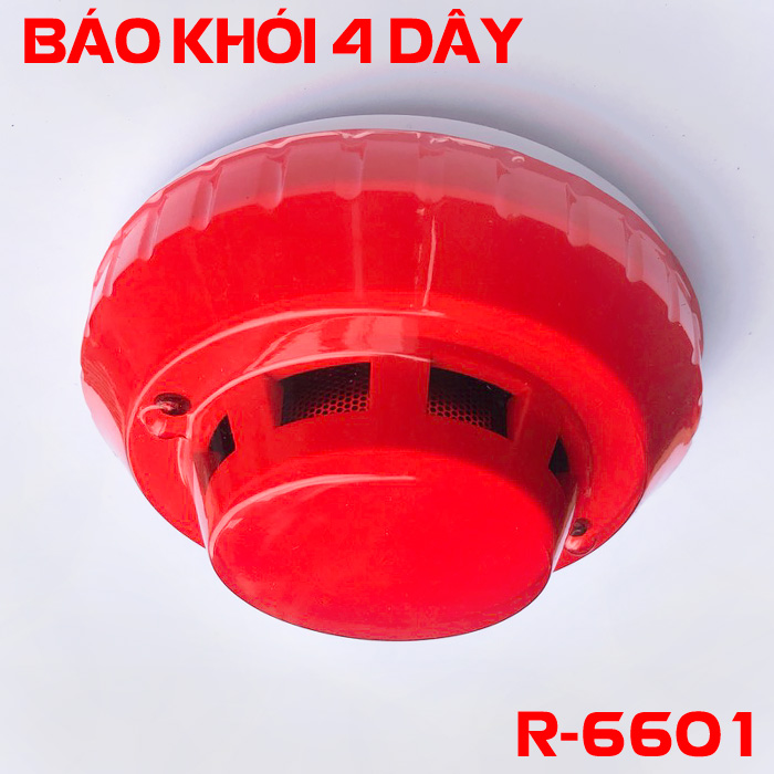 ĐẦU BÁO KHÓI QUANG 4 DÂY R-6601