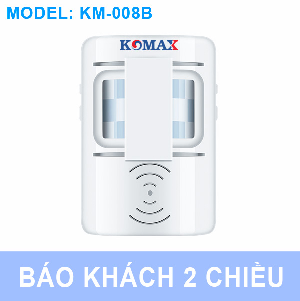 CHUÔNG BÁO KHÁCH HỒNG NGOẠI 2 CHIỀU KM-008B