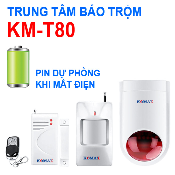 Trung tâm chống trộm KM-T80