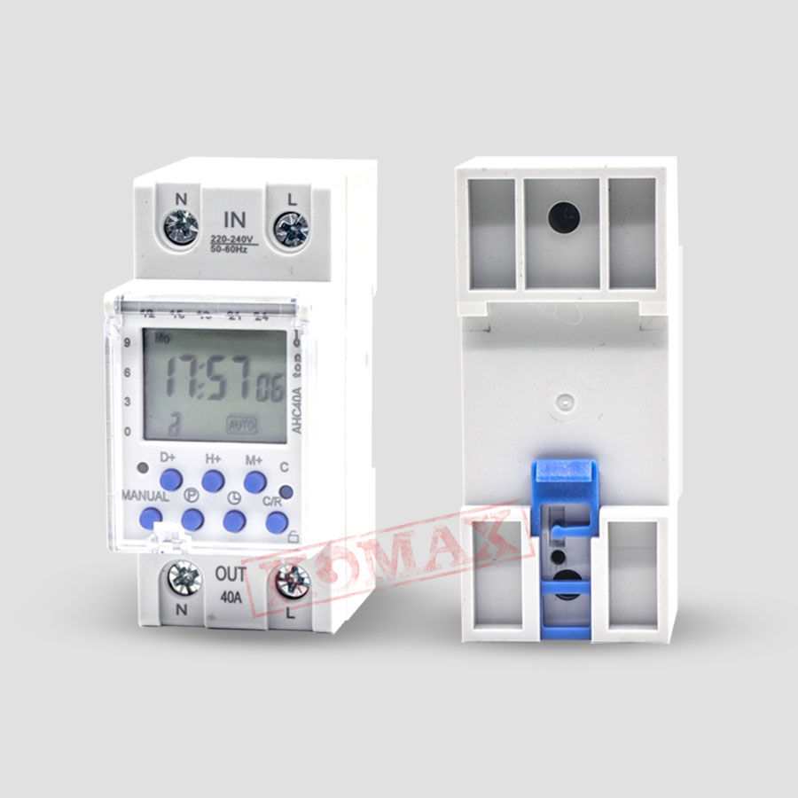 Bộ hẹn giờ Komax AHC40A Top tiết kiệm điện, tối ưu hóa vận hành 24/7.