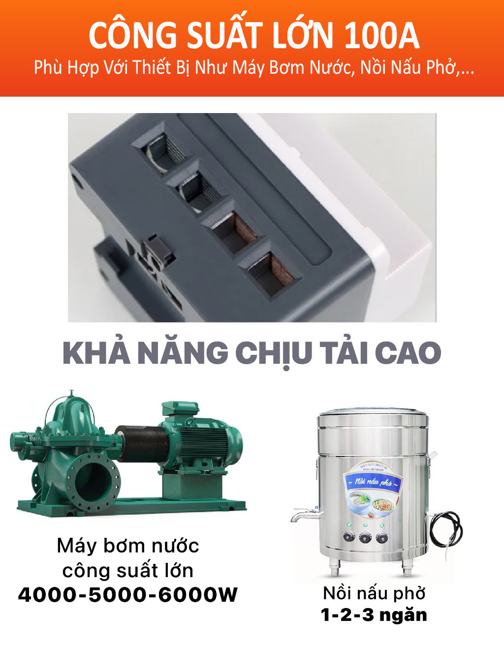 Công tắc hẹn giờ KM-100A 100A có khe đấu dây lớn, dễ thao tác lắp đặt. Sản phẩm tương thích nhiều thiết bị tải nặng, đảm bảo an toàn – chính xác – hiệu suất cao.