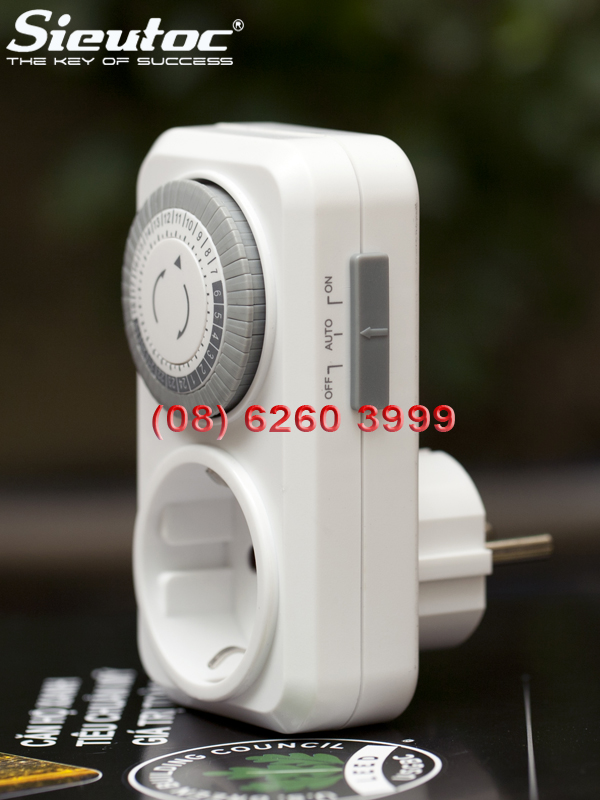 Timer TG-30M nhìn từ phải qua trái